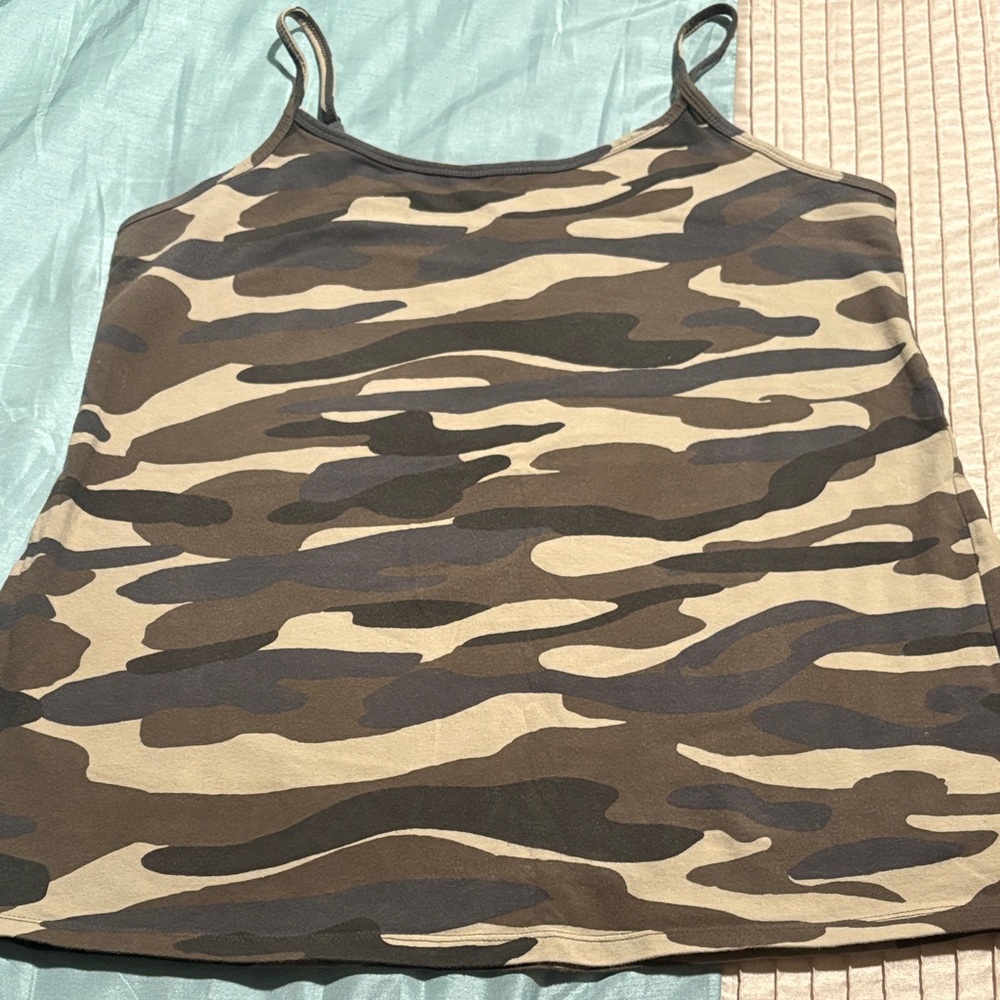Torrid Camouflage Camisole Top